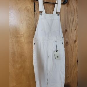 Levi's Cream Overalls